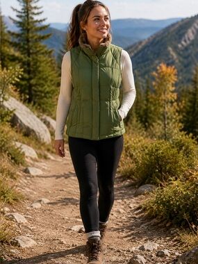 Eddie Bauer Women’s Goose Down Vest 🍃